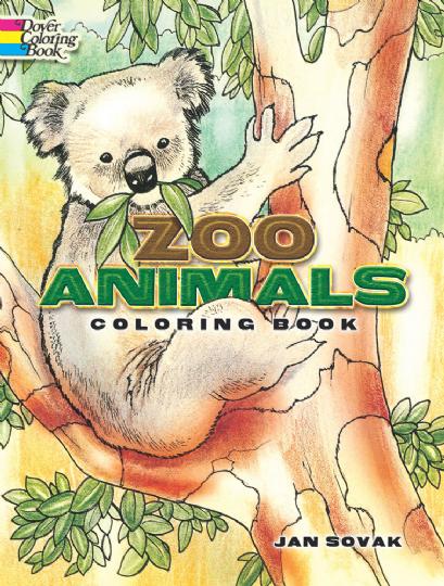 Zoo Animals Coloring Book (CB114)